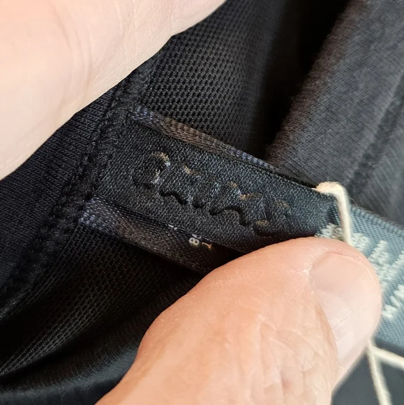 Skims Romper Womens Sz Black Med Ribbed Tank Shorts Bodysuit Minimalist Capsule - Picture 6 of 11